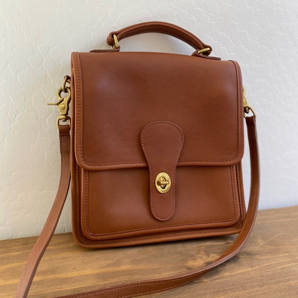 Coach Handbags - SOLD Coach Vintage Willis Station Satchel Leather 5130